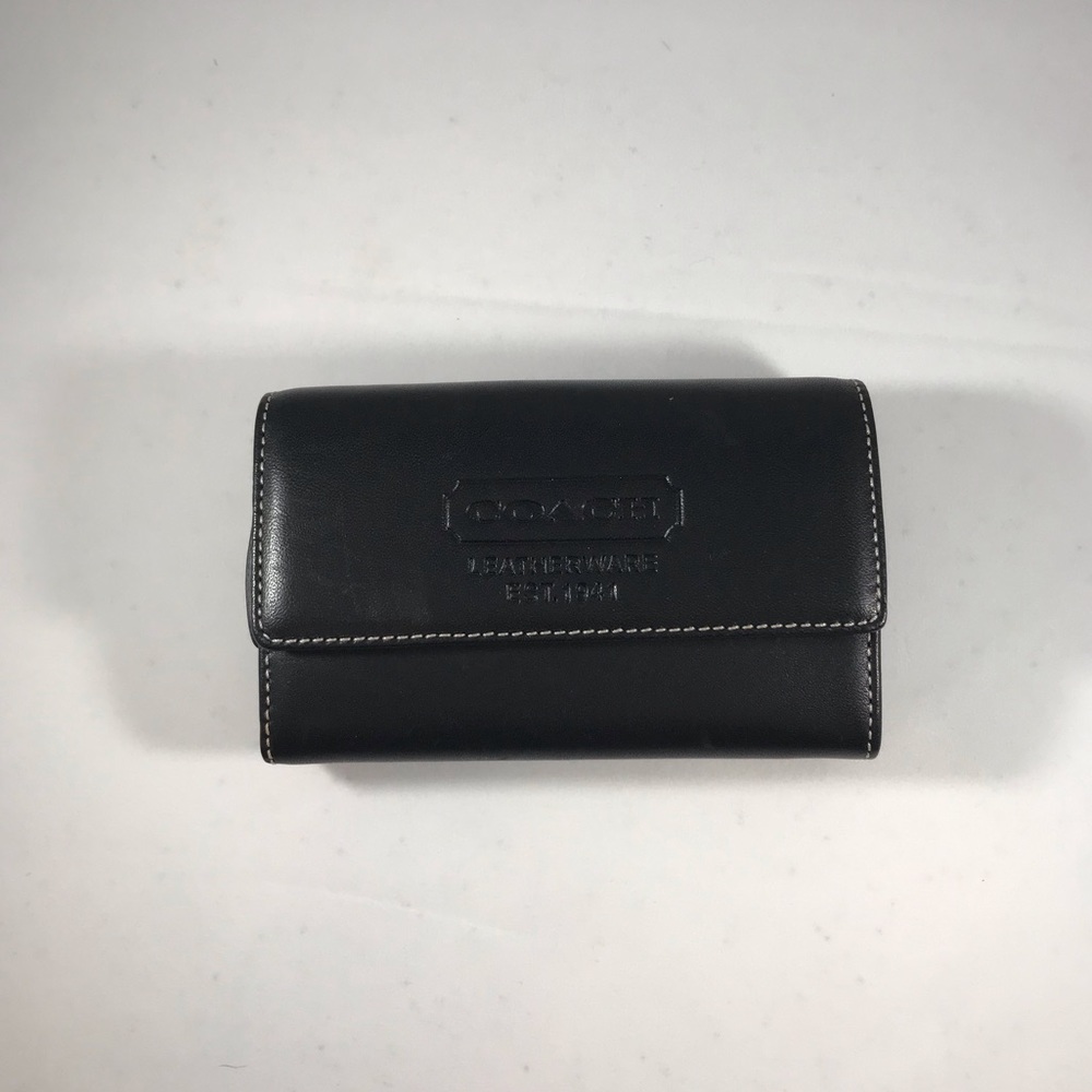 Small Black Coach Wallet